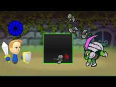 Wii Deltarune | Streetpass of Justice fight