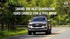 WATCH: We take the Next Generation Ford Everest for a test drive
