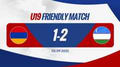 Հայաստան Մ-19 - Ուզբեկստան Մ-19՝ 1:2