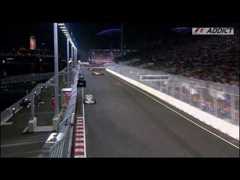 GP Singapore F1 2008 - Batida de Piquet