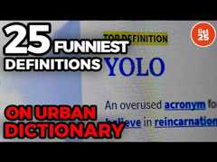 Funny Urban Dictionary Definitions