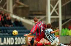 Marcus Stewart scores for Huddersfield Town against Crystal Palace back in January 2000.