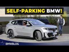 The BMW iX3 Can Park Itself While You’re Outside the Car — Full Walkthrough