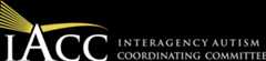 Interagency Autism Coordinating Committee Logo, which includes those words and the abbreviation IACC