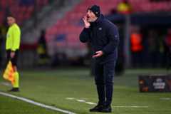 BOLOGNA, ITALY - NOVEMBER 27: Vincenzo Italiano head coach of Bologna FC during the UEFA Europa League 2025/26 League Phase MD5 match between Bologna FC 1909 and FC Salzburg at Stadio Renato Dall'Ara on November 27, 2025 in Bologna, Italy. (Photo by Alessandro Sabattini/Getty Images)