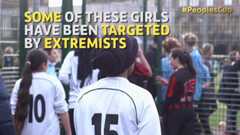 The girls from Tuff FC took part in the FA People's Cup