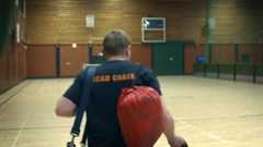 Lloyd Francis coaching football