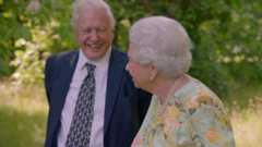 The Queen and Sir David