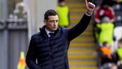 St Mirren manager Jack Ross