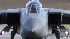 A Tornado at RAF Lossiemouth, Scotland