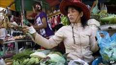 Market in Chamkar Dong