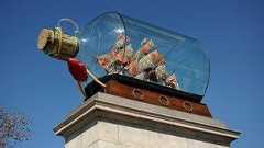 Nelson's Ship in a Bottle by Anglo-Nigerian contemporary artist Yinka Shonibare