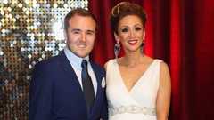 Alan Halsall and wife Lucy-Jo Hudson at the British Soap Awards