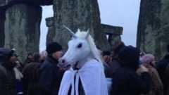 Winter solstice Stonehenge 2013