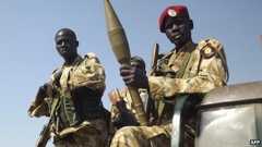 South Sudanese troops loyal to President Salva Kiir (25 December 2013)