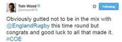 Tom Wood tweet