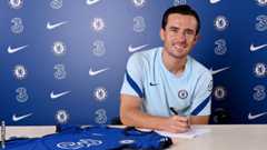 Ben Chilwell after signing for Chelsea