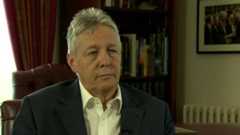 First Minister Peter Robinson