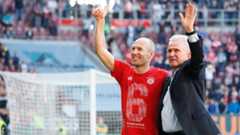 Arjen Robben and Jupp Heynckes
