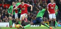 Victor Wanyama makes a tackle