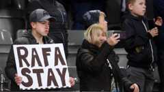 Newcastle United fans have been calling for Rafa Benitez to stay on at St James' Park