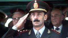 Undated file photograph showing former Argentine dictator Jorge Rafael Videla in Buenos Aires. AFP