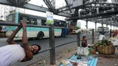 Calcutta's Howrah Bridge