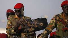 SPLA soldiers stand in a vehicle in Juba December 20, 2013
