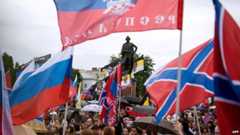 Moscow rally in support of pro-Russian people in eastern Ukraine 11/06/2014