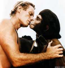 Charlton Heston in Planet of the Apes