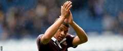 Hearts striker Osman Sow