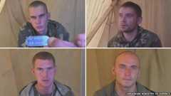 Russian soldiers interviewed in Ukraine, 25 Aug