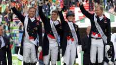 GB claim team silver in the World dressage in Caen
