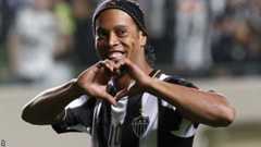 Brazilian footballer Ronaldinho