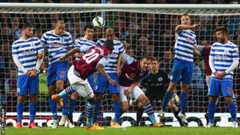 Christian Benteke's hat-trick took his tally to nine Premier League goals this season