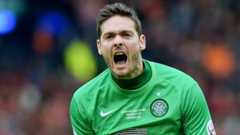 Celtic goalkeeper Craig Gordon