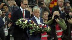 Didier Deschamps and Prince William