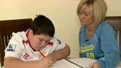 Pauline Carleton and her son, Lucas