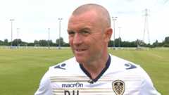 Leeds United head coach Dave Hockaday