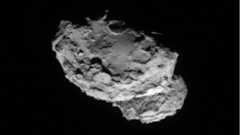NavCam image of 67P taken on 3 August