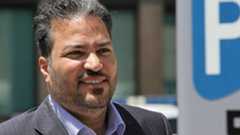 Khalil Marzook outside court in Manama (25 June 2014)