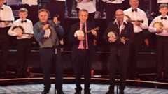 Ed Balls, Frank Skinner and Harry Hill