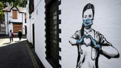 Nurse graffitti in Glasgow