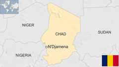 Map of Chad