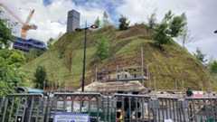 Marble Arch Mound on 28 July 2021