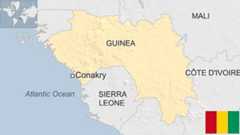 Map of Guinea