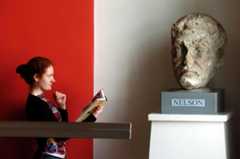 Nelson's head in its current spot, the Dublin City Library and Archive