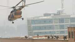 afghan commandos on the roof