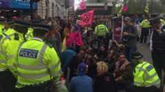 Met Police at Marble Arch