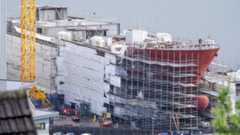 work on the ferry